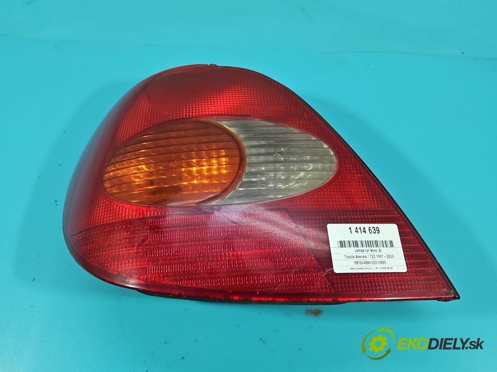 Toyota Avensis I T22 1997-2003 1.8 16V 110 HP manual 81 kW 1762 cm3 5- svetlo / reflektor zadné ľavé  (Kľučka dverí ostatné)