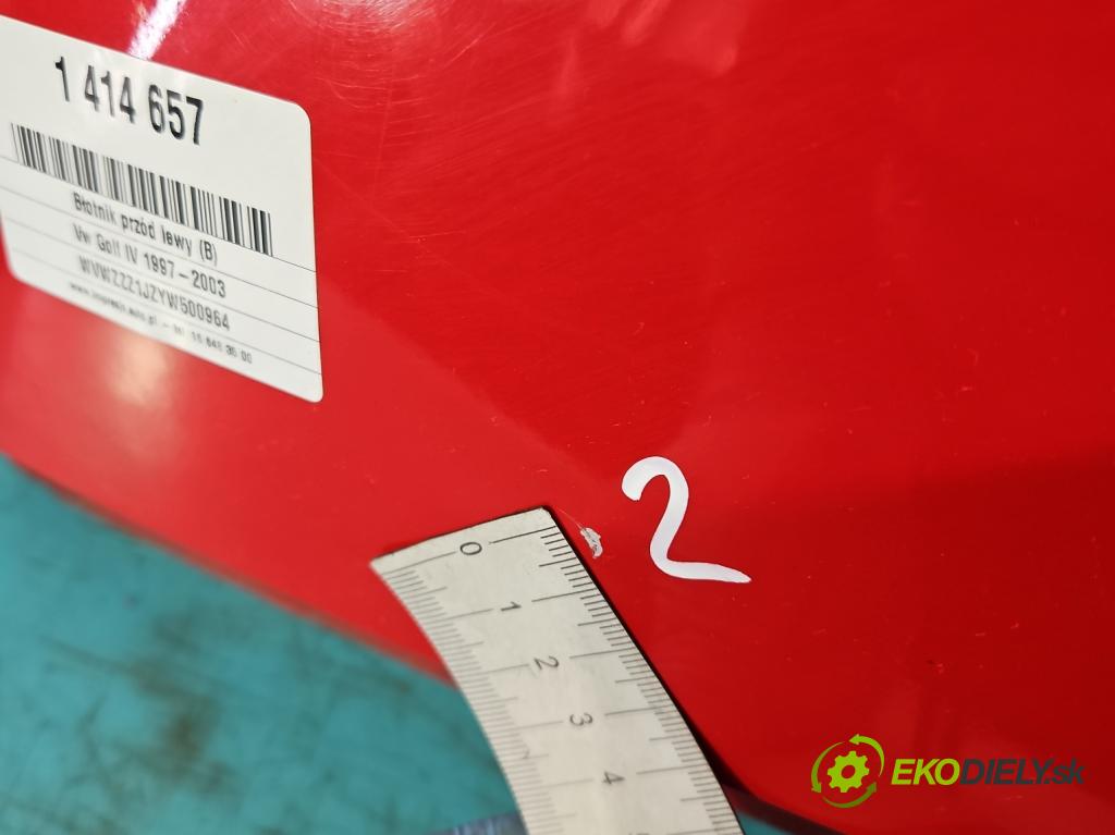 Vw Golf IV 1997-2003 1.9 TDI 90 hp manual 66 kW 1896 cm3 5- blatnik přední levý  (Predné ľavé)