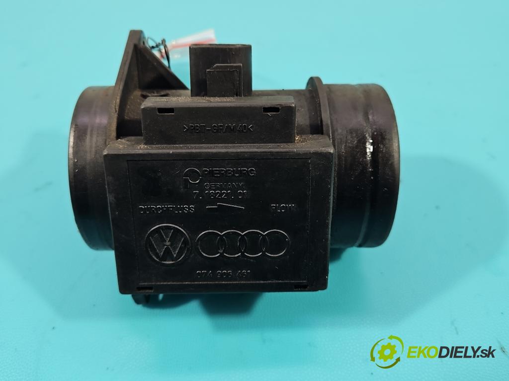 Audi A4 B5 1994-2001 1.9 TDI 90 HP manual 66 kW 1896 cm3 4- průtokoměr: 074906461 (Váhy vzduchu)
