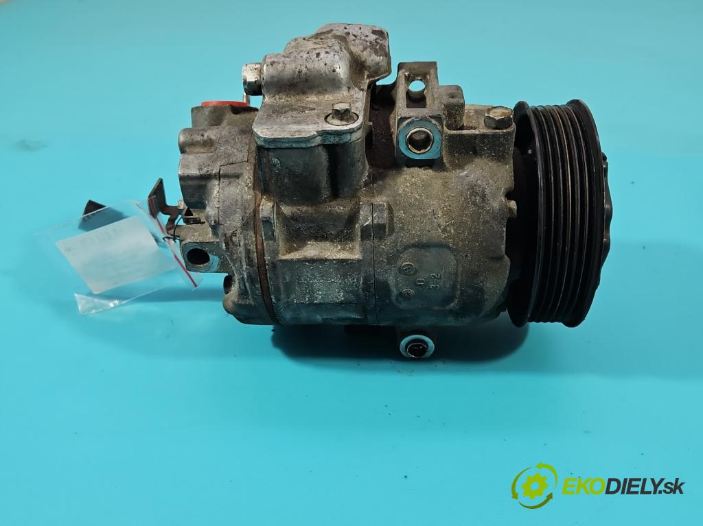 Skoda Fabia I 1999-2007 1.4b: 60 HP manual 44 kW 1397 cm3 5- Kompresor: klimatizácie 6Q0820803D (Kompresory klimatizácie)