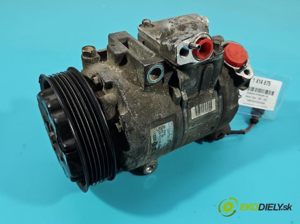 Skoda Fabia I 1999-2007 1.4b: 60 HP manual 44 kW 1397 cm3 5- Kompresor: klimatizácie 6Q0820803D (Kompresory klimatizácie)