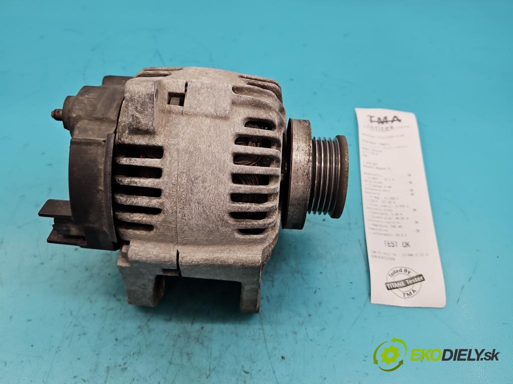 Renault Megane II 2003-2008 1.4 16V 98 HP manual 72 kW 1390 cm3 5- Alternator 8200100907 (Alternátory)