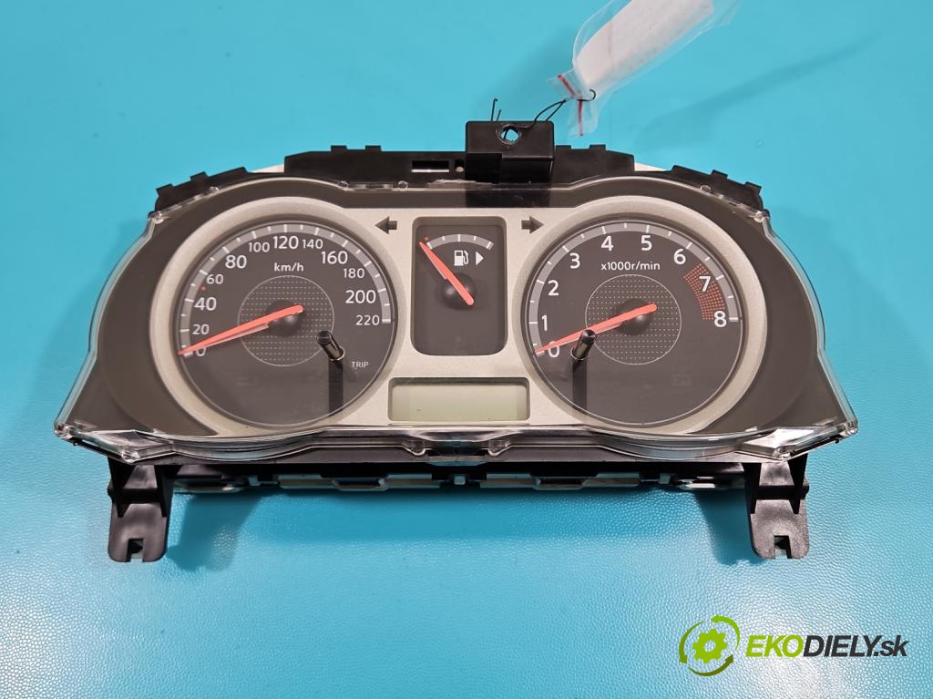 Nissan Note I 2006-2012 1.4 16V 88 HP manual 65 kW 1386 cm3 5- prístrojovka/ budíky 7215788 (Prístrojové dosky, displeje)