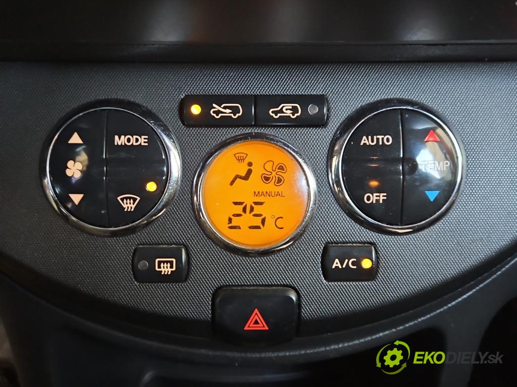 Nissan Note I 2006-2012 1.4 16V 88 HP manual 65 kW 1386 cm3 5- panel kúrenia 27500-9U11A