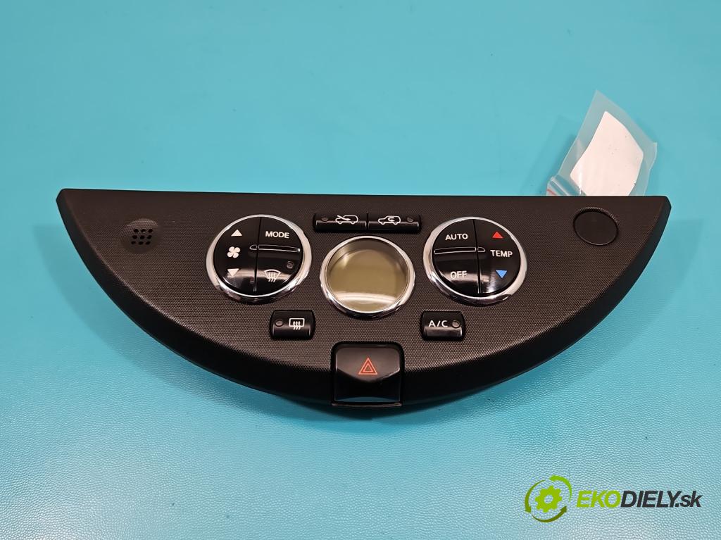 Nissan Note I 2006-2012 1.4 16V 88 HP manual 65 kW 1386 cm3 5- panel kúrenia 27500-9U11A