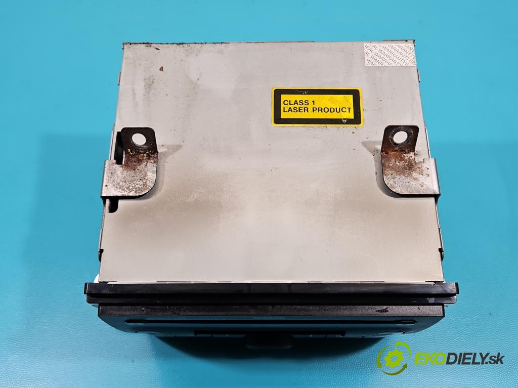 Nissan Note I 2006-2012 1.4 16V 88 HP manual 65 kW 1386 cm3 5- Radio originál 7645387318