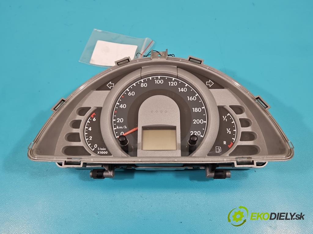 Vw Fox 1.2 (BMD) 54 HP manual 40 kW 1198 cm3 3- prístrojovka/ budíky 5Z0920820NX (Prístrojové dosky, displeje)