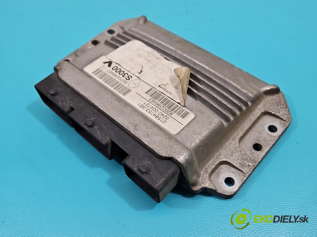 Renault Megane II 2003-2008 1.4 16V 98 HP manual 72 kW 1390 cm3 5- riadiaca jednotka motora 8200298463