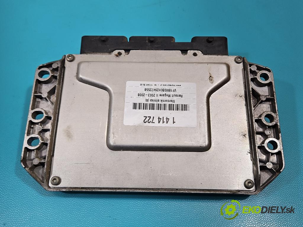 Renault Megane II 2003-2008 1.4 16V 98 HP manual 72 kW 1390 cm3 5- riadiaca jednotka motora 8200298463
