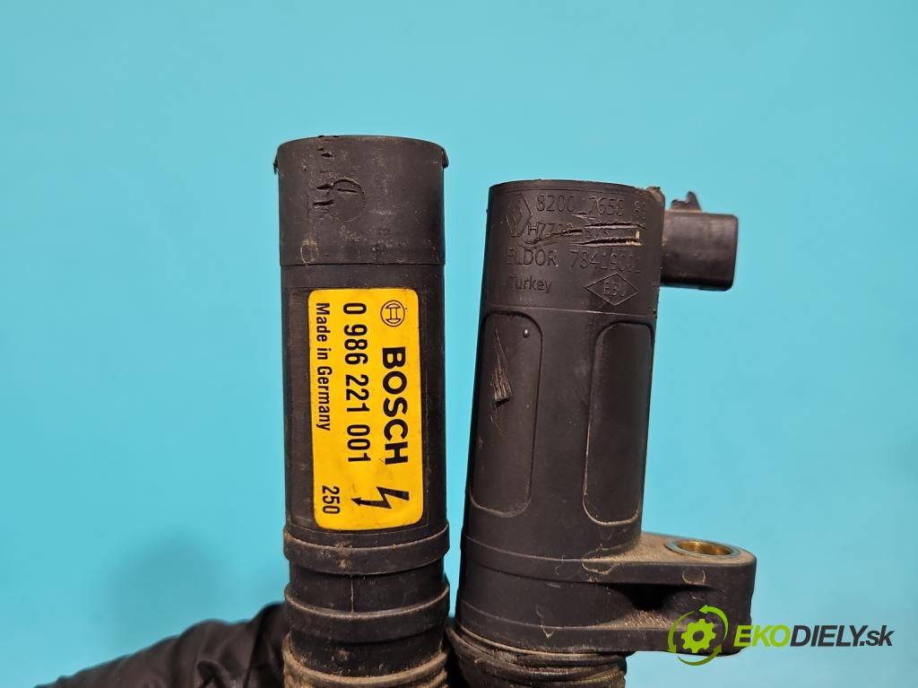 Renault Megane II 2003-2008 1.4 16V 98 HP manual 72 kW 1390 cm3 5- cievka zapaľovacia 0040100071 (Zapaľovacie cievky, moduly)