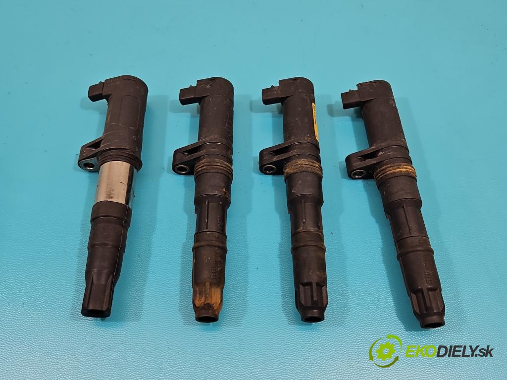 Renault Megane II 2003-2008 1.4 16V 98 HP manual 72 kW 1390 cm3 5- cievka zapaľovacia 0040100071 (Zapaľovacie cievky, moduly)