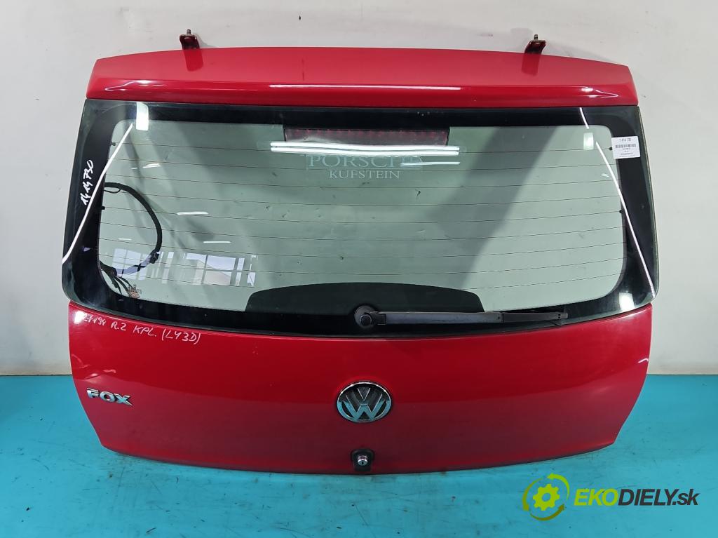 Vw Fox 1.2 (BMD) 54 hp manual 40 kW 1198 cm3 3- zadní kufrové dveře  (Zadní kapoty)