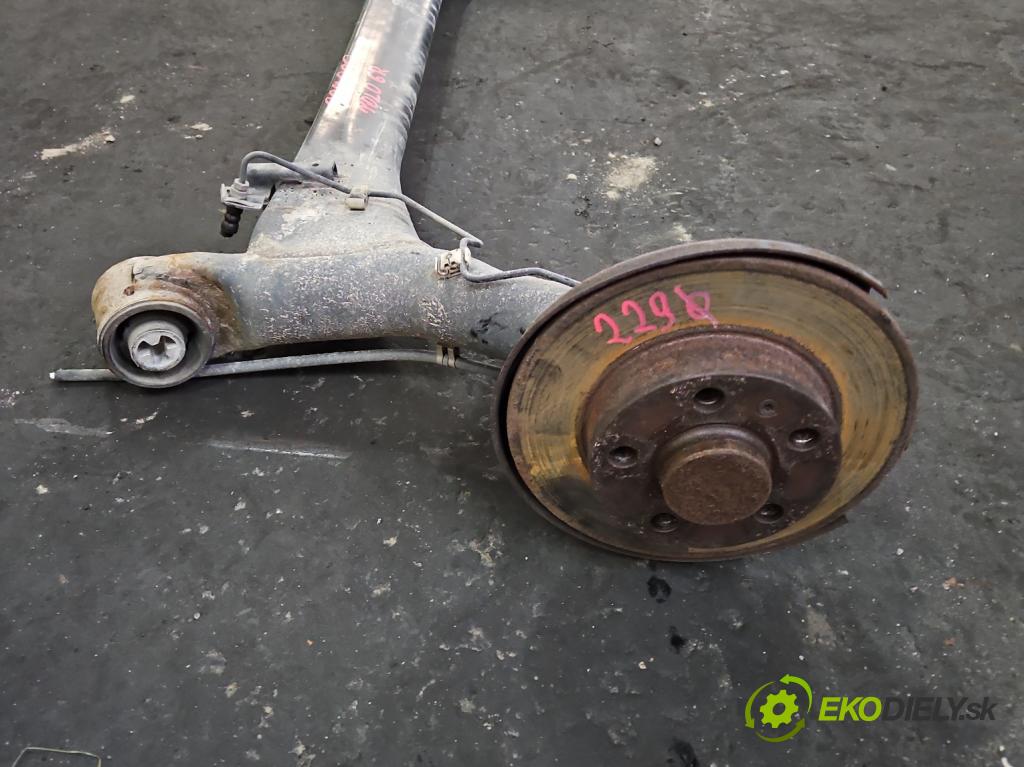 Vw Polo V 6R 2009-2017 1.2 16v 90 hp manual 66 kW 1197 cm3 5- zadní výztuha  (Výztuhy zadní)