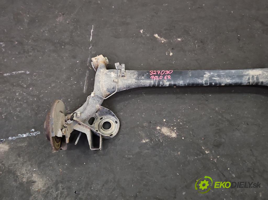 Vw Polo V 6R 2009-2017 1.2 16v 90 hp manual 66 kW 1197 cm3 5- zadní výztuha  (Výztuhy zadní)