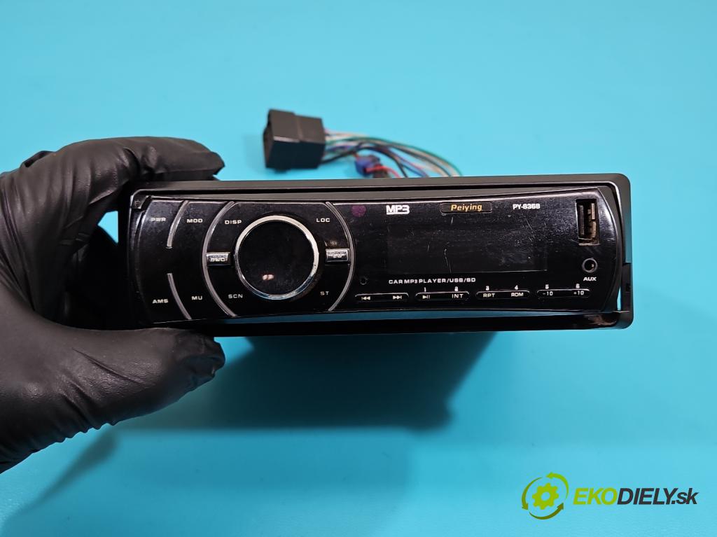 Vw Polo V 6R 2009-2017 1.2 16v 90 HP manual 66 kW 1197 cm3 5- Radio PEIYING PY836B