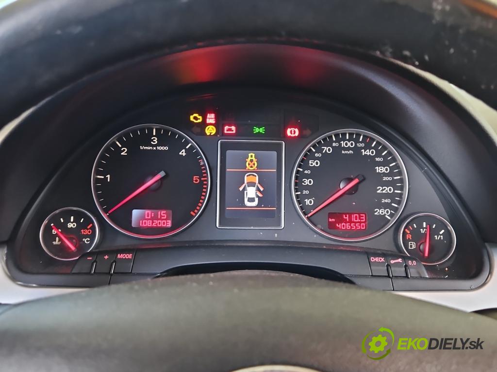Audi A4 B6 2000-2004 1.9 TDI (AVF) 131 HP manual 96 kW 1896 cm3 4- prístrojovka/ budíky 8E0920930T (Prístrojové dosky, displeje)