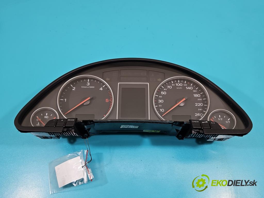 Audi A4 B6 2000-2004 1.9 TDI (AVF) 131 HP manual 96 kW 1896 cm3 4- prístrojovka/ budíky 8E0920930T (Prístrojové dosky, displeje)