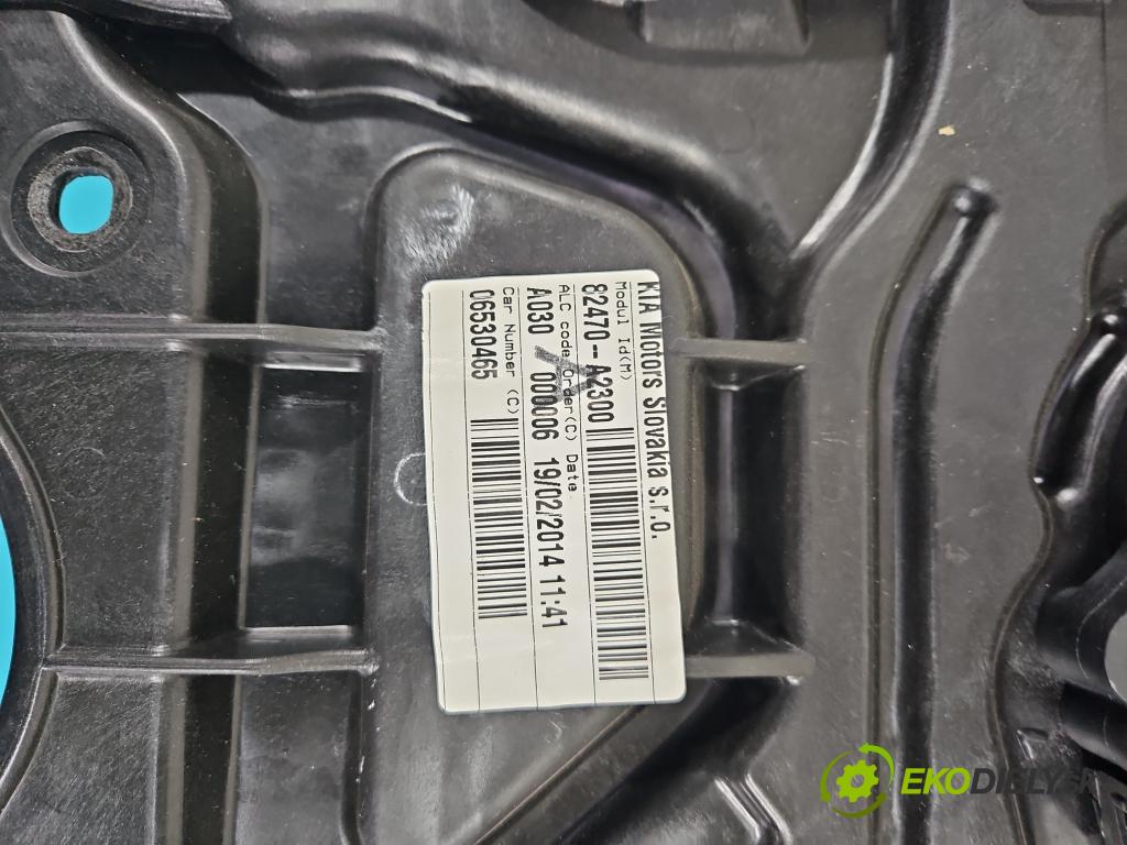 Kia Ceed II 2012-2018 1.6 CRDI 110 hp manual 81 kW 1582 cm3 5- mechanismus stahování přední levý 82450-A2010