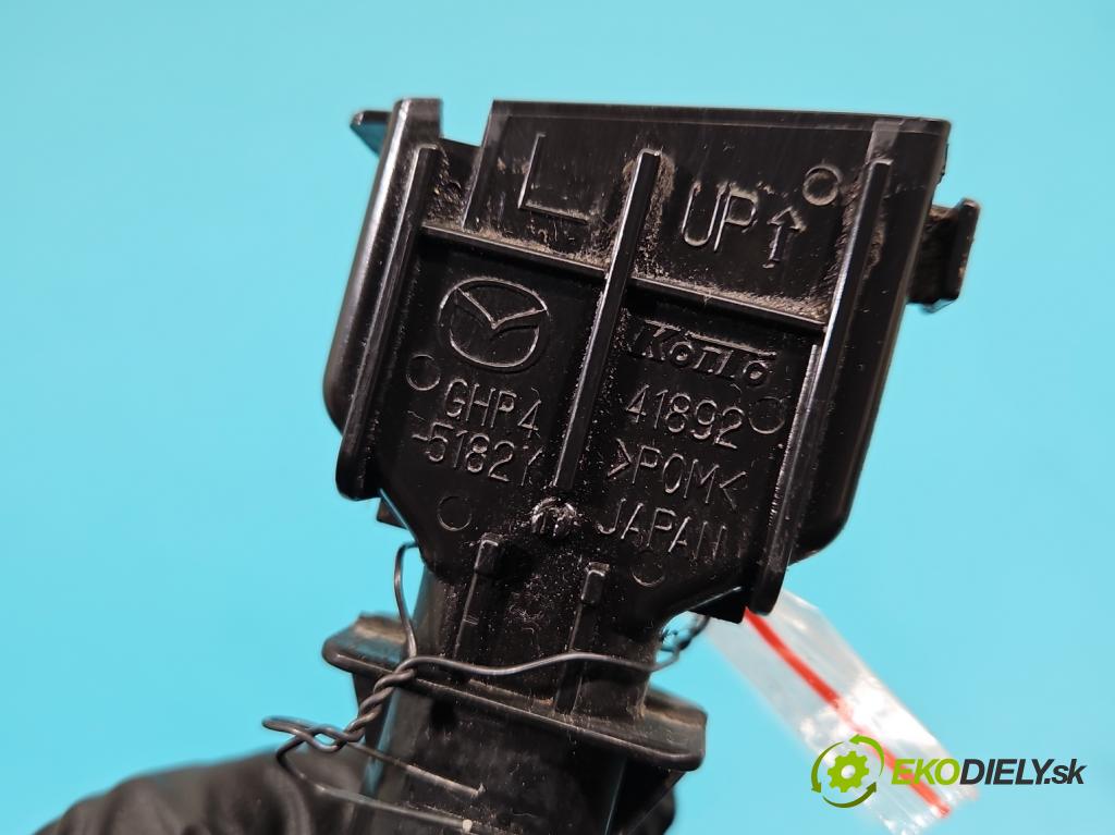 Mazda 6 III GJ 2013-2024 2.5 16V 192 HP automatic 141 kW 2488 cm3 4- ostrekovač reflektor: ľavý GHP4-51821 (Motorček ostrekovačov)