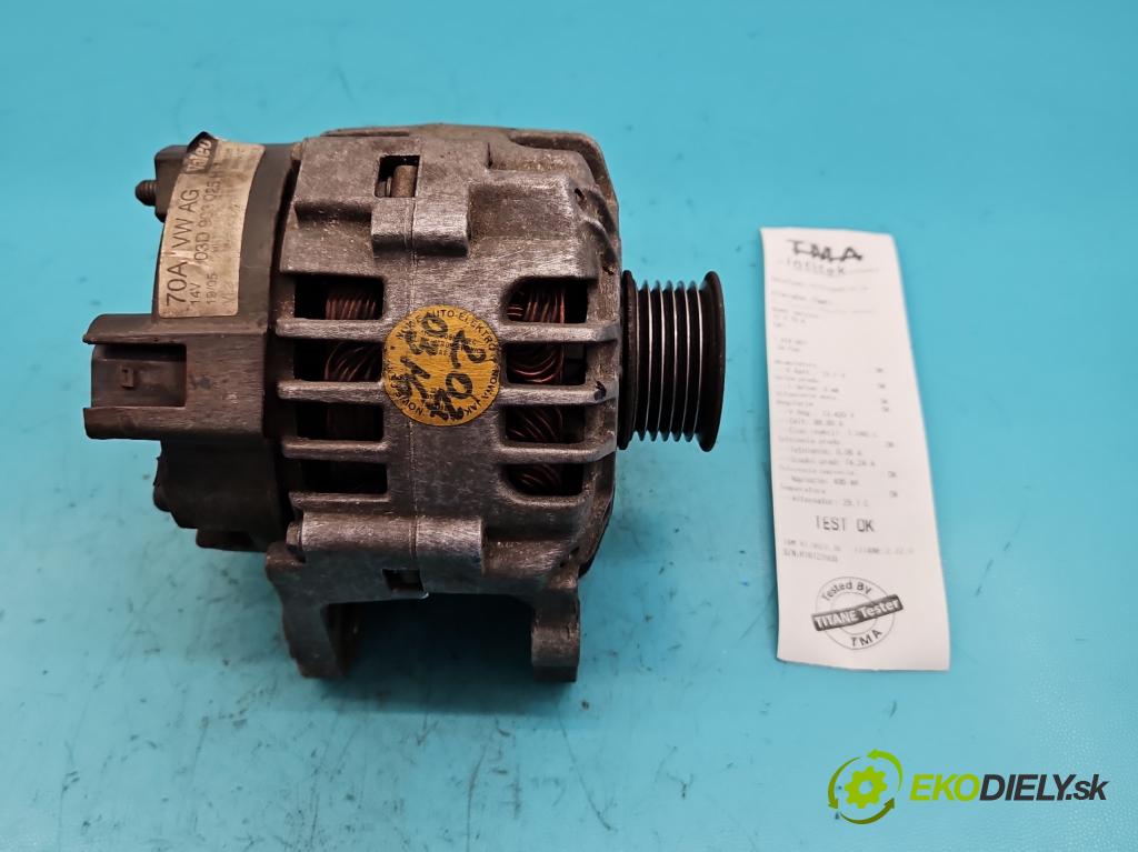 Vw Fox 1.2 (BMD) 54 HP manual 40 kW 1198 cm3 3- Alternator 03D903025H (Alternátory)