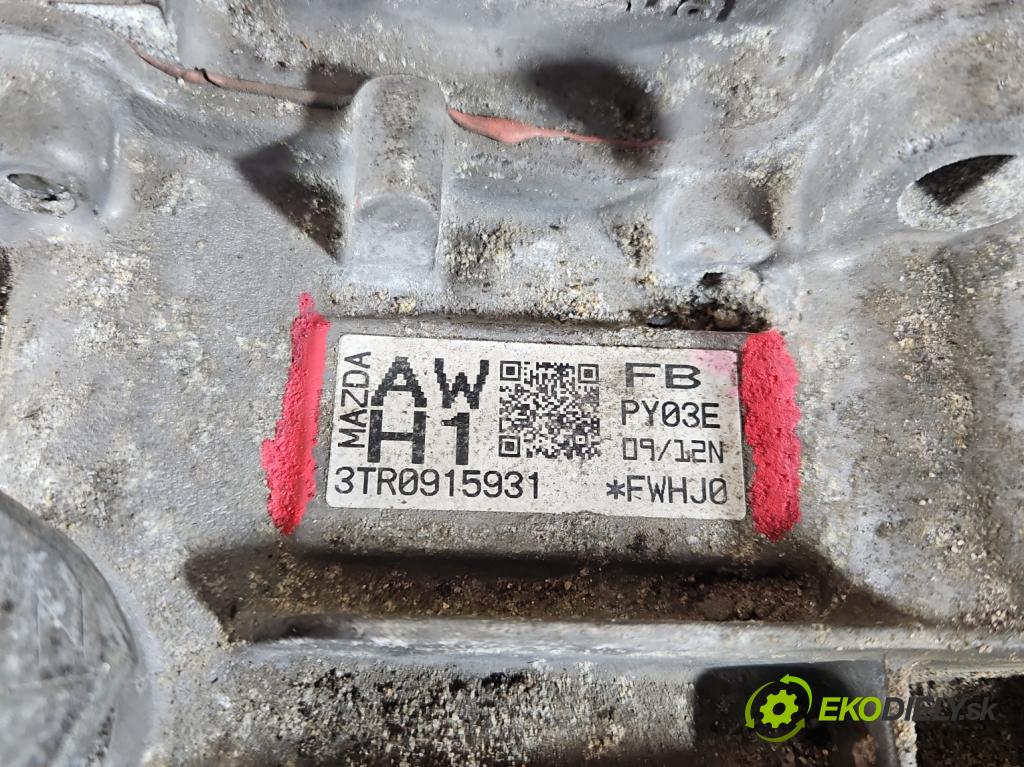 Mazda 6 III GJ 2012-2024 2.5 16V 192 HP automatic 141 kW 2488 cm3 4- prevodovka stupeň,rýchlosť automat 3TR0915931