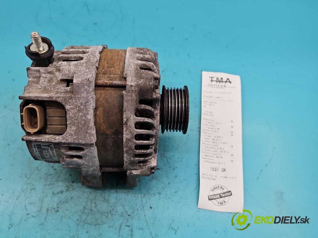 Mazda 6 III GJ 2013-2024 2.5 16V 192 HP automatic 141 kW 2488 cm3 4- Alternator A2TX9091 (Alternátory)