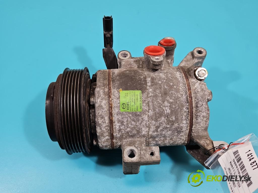 Mazda 6 III GJ 2013-2024 2.5 16V 192 HP automatic 141 kW 2488 cm3 4- Kompresor: klimatizácie F500-JUBBA-06 (Kompresory klimatizácie)