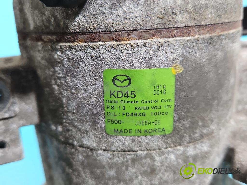 Mazda 6 III GJ 2013-2024 2.5 16V 192 HP automatic 141 kW 2488 cm3 4- Kompresor: klimatizácie F500-JUBBA-06 (Kompresory klimatizácie)