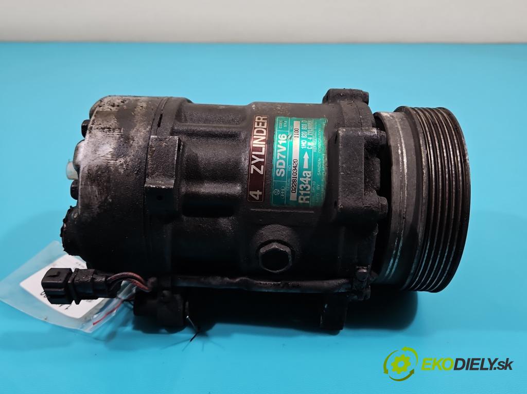 Vw Sharan I 1995-2010 1.9 TDI 110 HP manual 81 kW 1896 cm3 5- Kompresor: klimatizácie 1H0820803D (Kompresory klimatizácie)