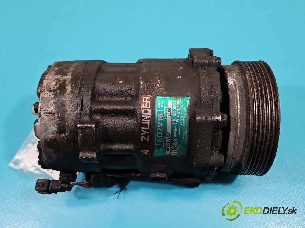 Vw Sharan I 1995-2010 1.9 TDI 110 HP manual 81 kW 1896 cm3 5- Kompresor: klimatizácie 1H0820803D (Kompresory klimatizácie)