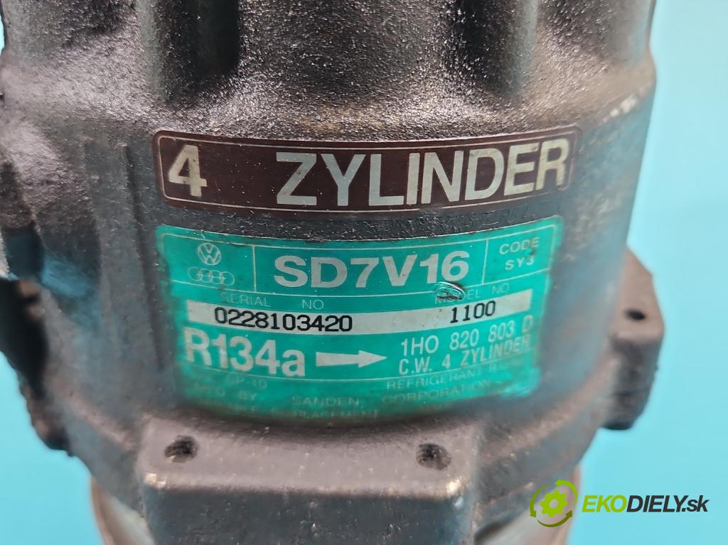 Vw Sharan I 1995-2010 1.9 TDI 110 HP manual 81 kW 1896 cm3 5- Kompresor: klimatizácie 1H0820803D (Kompresory klimatizácie)