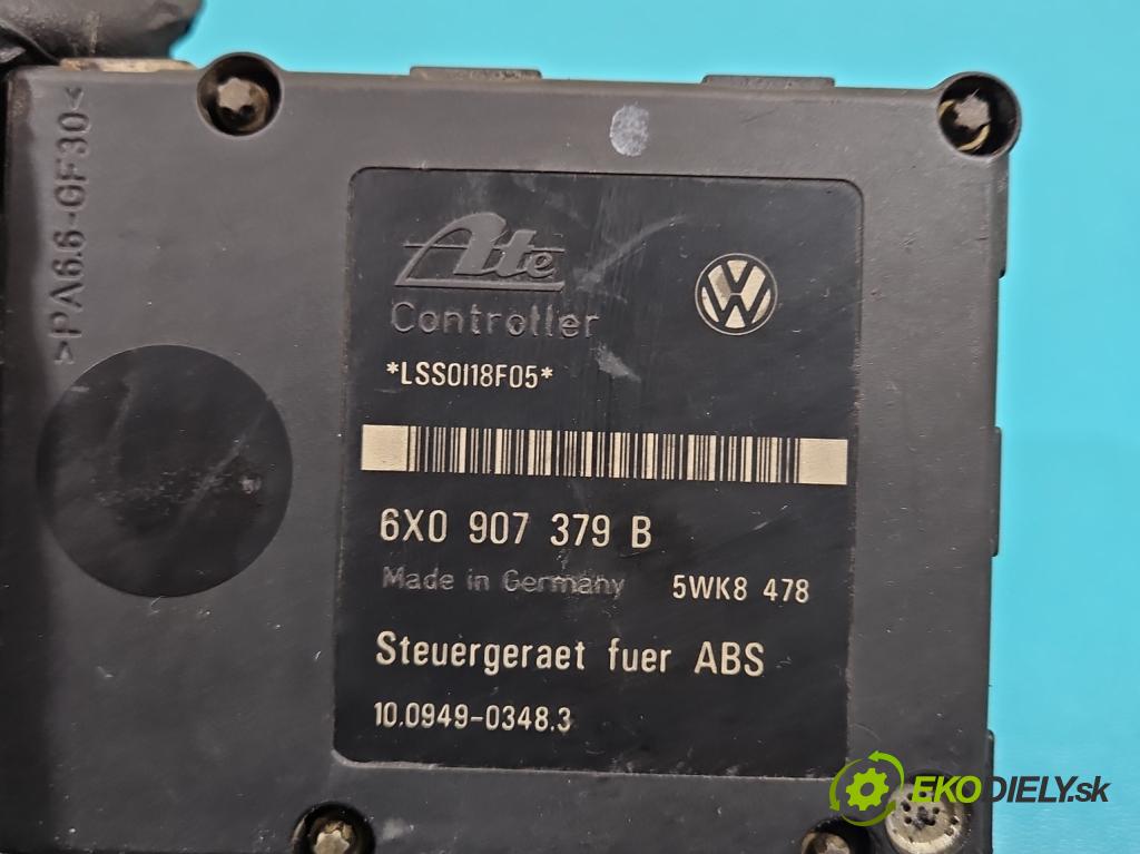 Vw Polo III 6N 1994-2001 1.4 MPI 60 HP manual 44 kW 1390 cm3 3- čerpadlo abs 6X0614117 (Pumpy ABS)