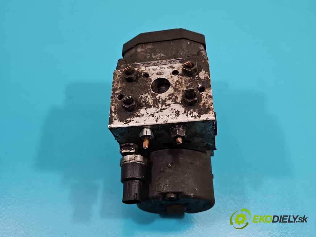 Opel Zafira A 1999-2005 1.8 16V 125 HP manual 92 kW 1796 cm3 5- čerpadlo abs 0265202479 (Pumpy ABS)