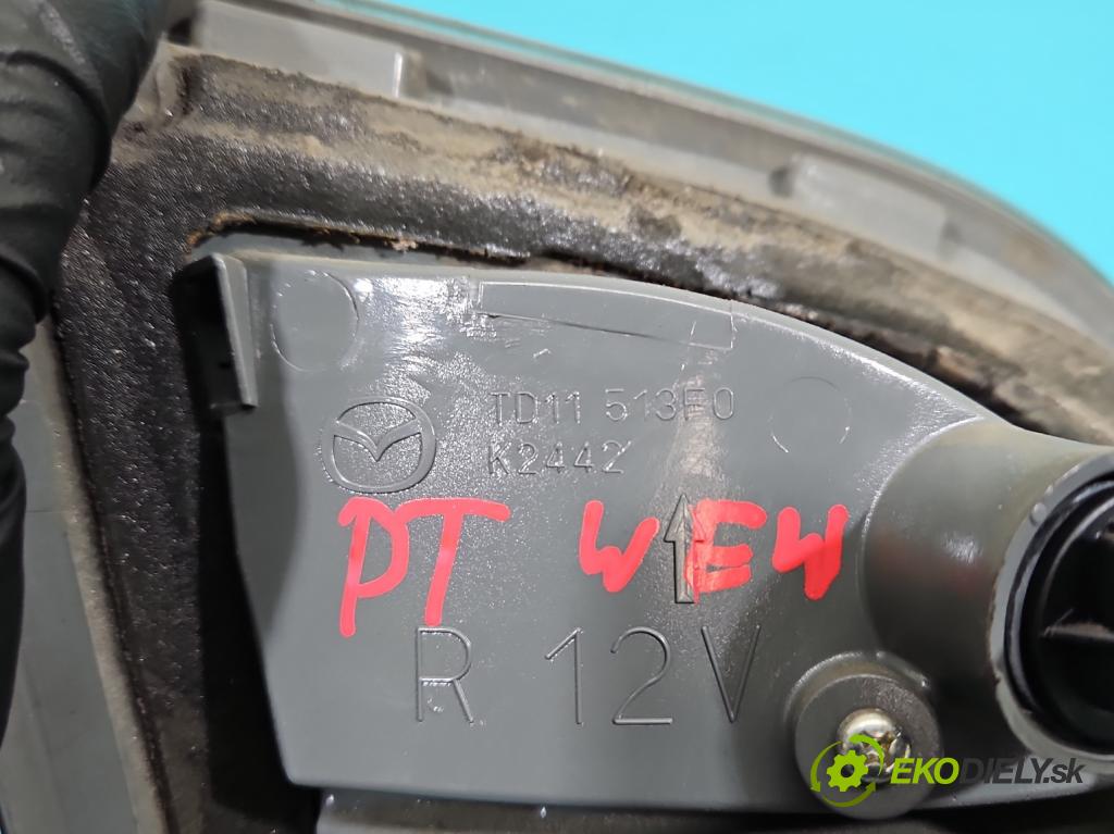 Mazda CX-9 3.7 V6 273KM: automatic 201 kW 3726 cm3 5- svetlo / reflektor zadné pravé P6195R (Kľučka dverí ostatné)