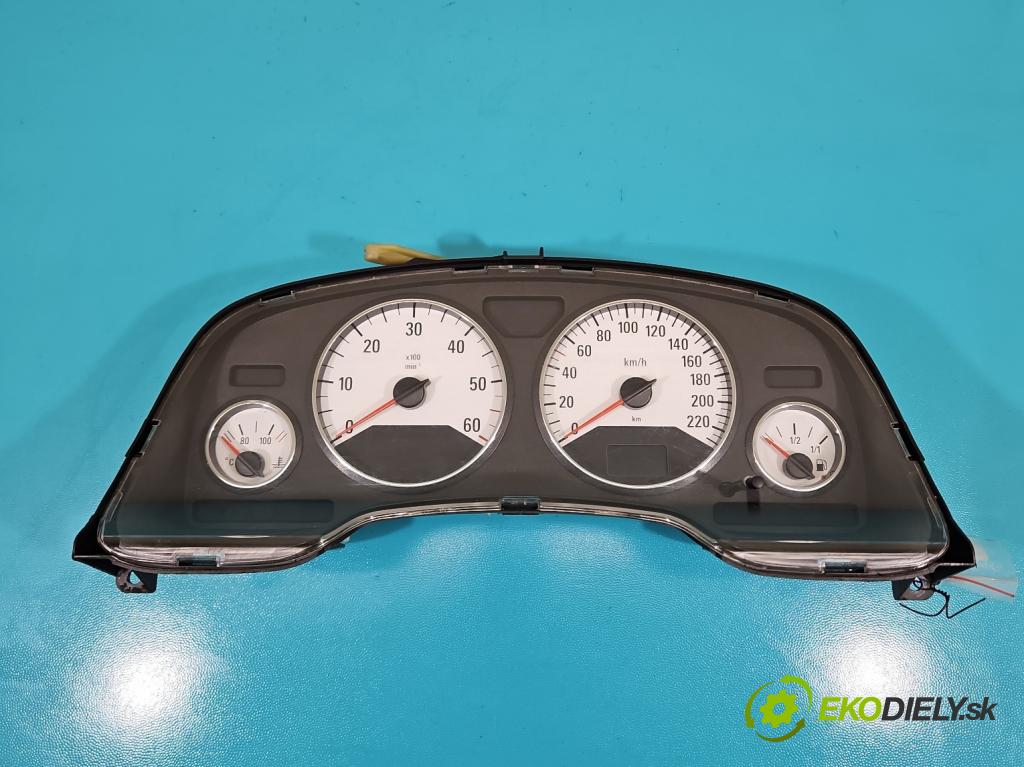 Opel Zafira A 1999-2005 2.0 DTI 101 HP manual 74 kW 1995 cm3 5- prístrojovka/ budíky 24461761JN (Prístrojové dosky, displeje)