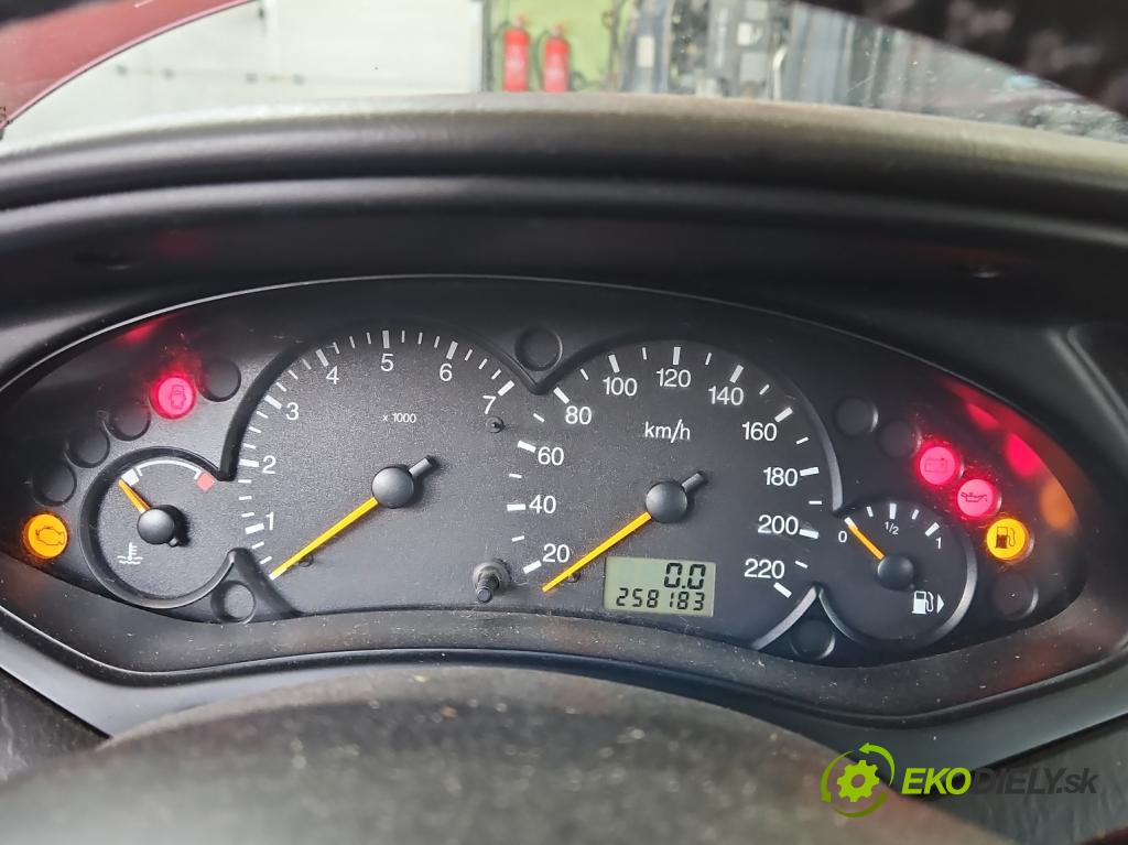 Ford Focus Mk1 1998-2004 1.6b 101 HP manual 74 kW 1596 cm3 4- prístrojovka/ budíky 98AP-10841-BC (Prístrojové dosky, displeje)