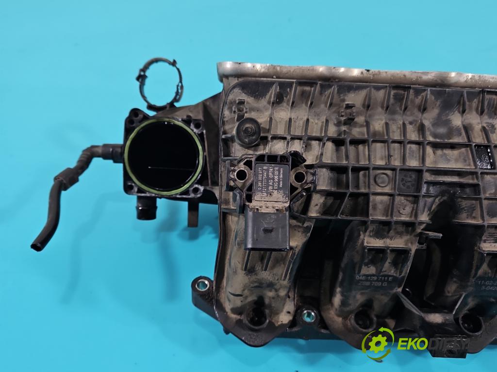 Vw Polo V 6R 2009-2017 1.2 16v 90 HP manual 66 kW 1197 cm3 5- zvod nasávací 04E129711E (Sacie potrubia)