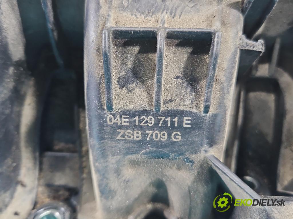 Vw Polo V 6R 2009-2017 1.2 16v 90 HP manual 66 kW 1197 cm3 5- zvod nasávací 04E129711E (Sacie potrubia)