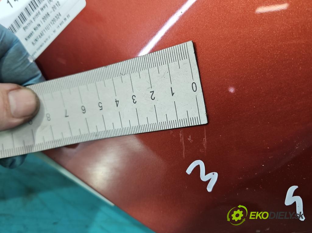 Nissan Note I 2006-2012 1.4 16V 88 HP manual 65 kW 1386 cm3 5- blatník predné ľavý  (Predné ľavé)