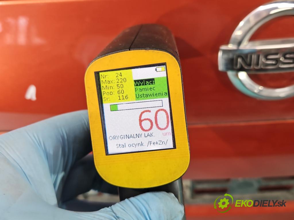 Nissan Note I 2006-2012 1.4 16V 88 hp manual 65 kW 1386 cm3 5- zadní kufrové dveře  (Zadní kapoty)