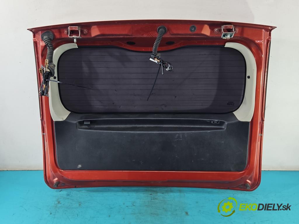 Nissan Note I 2006-2012 1.4 16V 88 hp manual 65 kW 1386 cm3 5- zadní kufrové dveře  (Zadní kapoty)