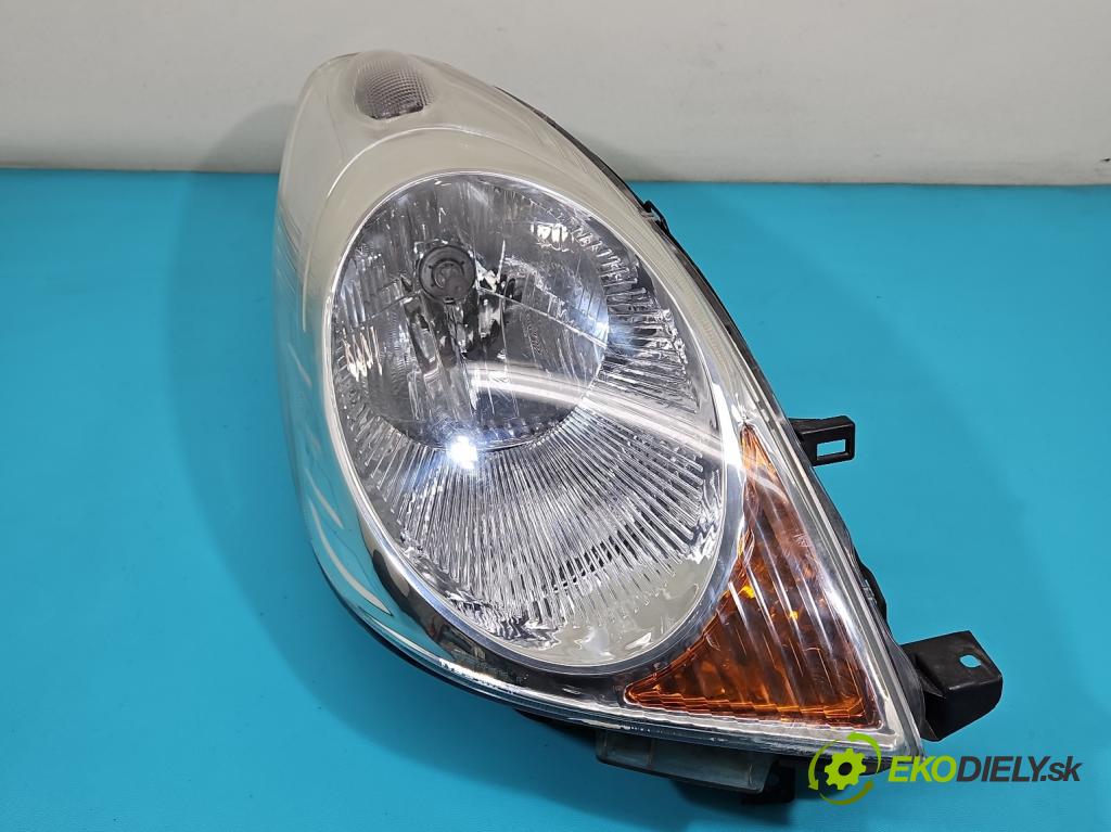Nissan Note I 2006-2012 1.4 16V 88 HP manual 65 kW 1386 cm3 5- Reflektor: pravý (Pravé)