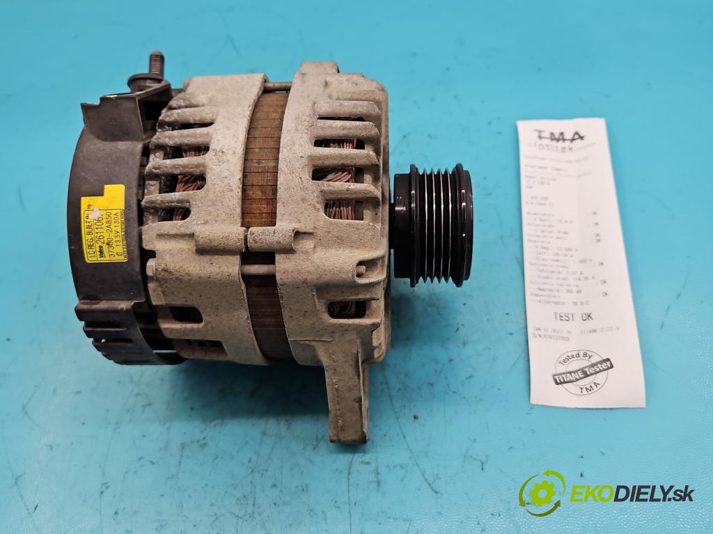 Kia Ceed II 2012-2018 1.6 CRDI 110 HP manual 81 kW 1582 cm3 5- Alternator 37300-2A850 (Alternátory)