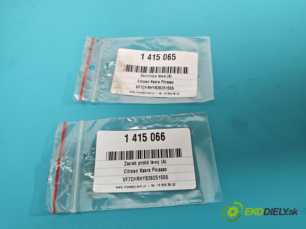 Citroen Xsara Picasso 2.0 HDI 90 HP manual 66 kW 1997 cm3 5- náboj ľavé  (Náboje)