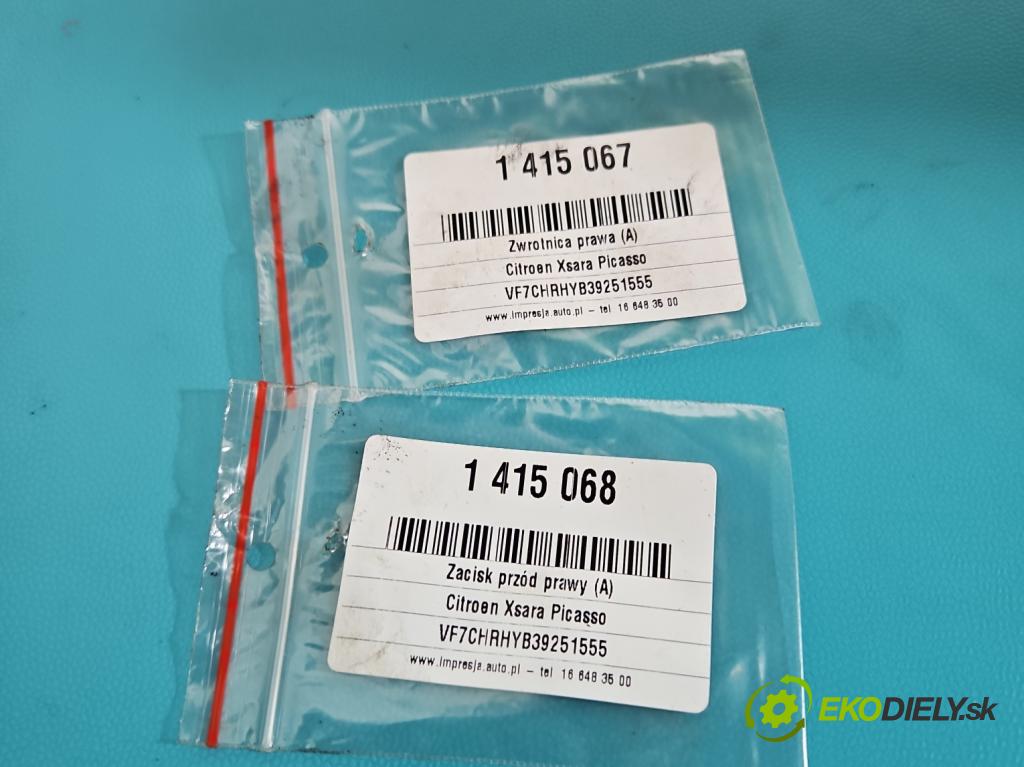 Citroen Xsara Picasso 2.0 HDI 90 HP manual 66 kW 1997 cm3 5- náboj pravé  (Náboje)