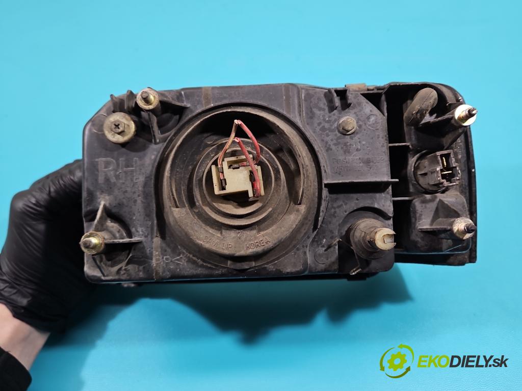 Daewoo Tico 0.8b 41 HP manual 30 kW 796 cm3 5- Reflektor: pravý  (Pravé)