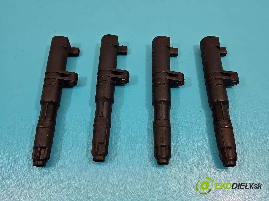 Renault Megane II 2003-2008 1.6 16V 111KM manual 82 kW 1598 cm3 4- cievka zapaľovacia 0040100071 (Zapaľovacie cievky, moduly)