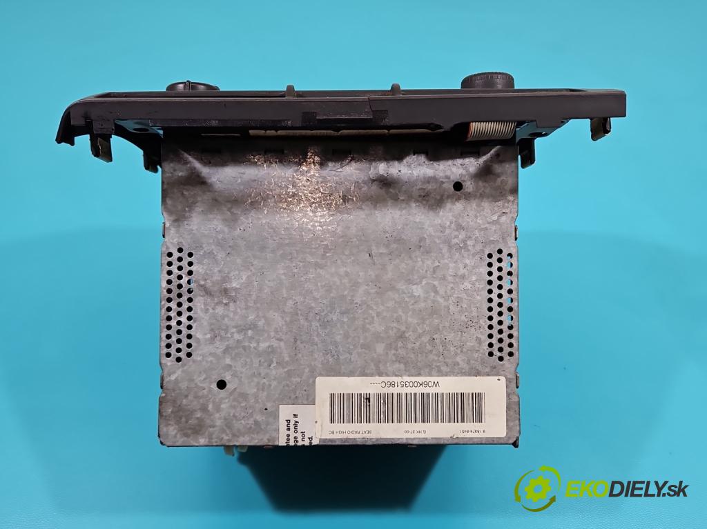 Seat Cordoba I 1993-2002 1.9 SDI 64 HP manual 47 kW 1896 cm3 4- Radio originál 6K0035186C