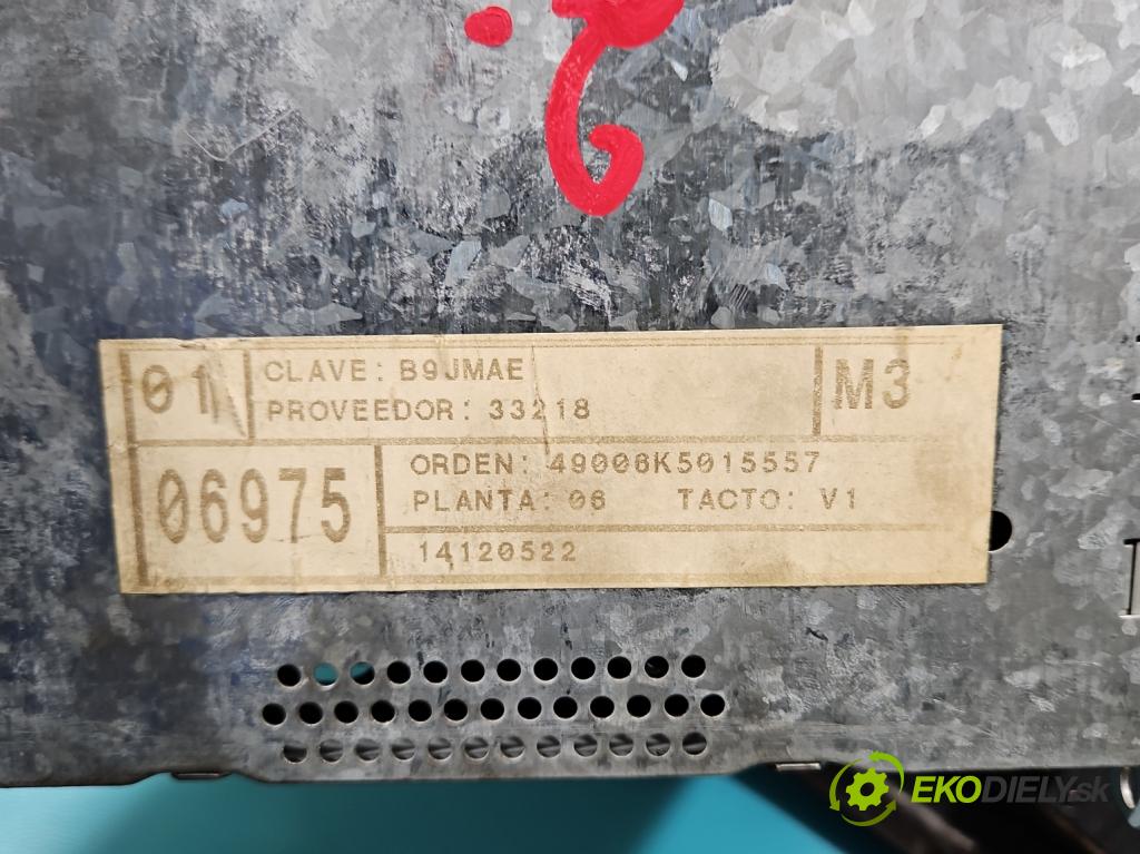 Seat Cordoba I 1993-2002 1.9 SDI 64 HP manual 47 kW 1896 cm3 4- Radio originál 6K0035186C