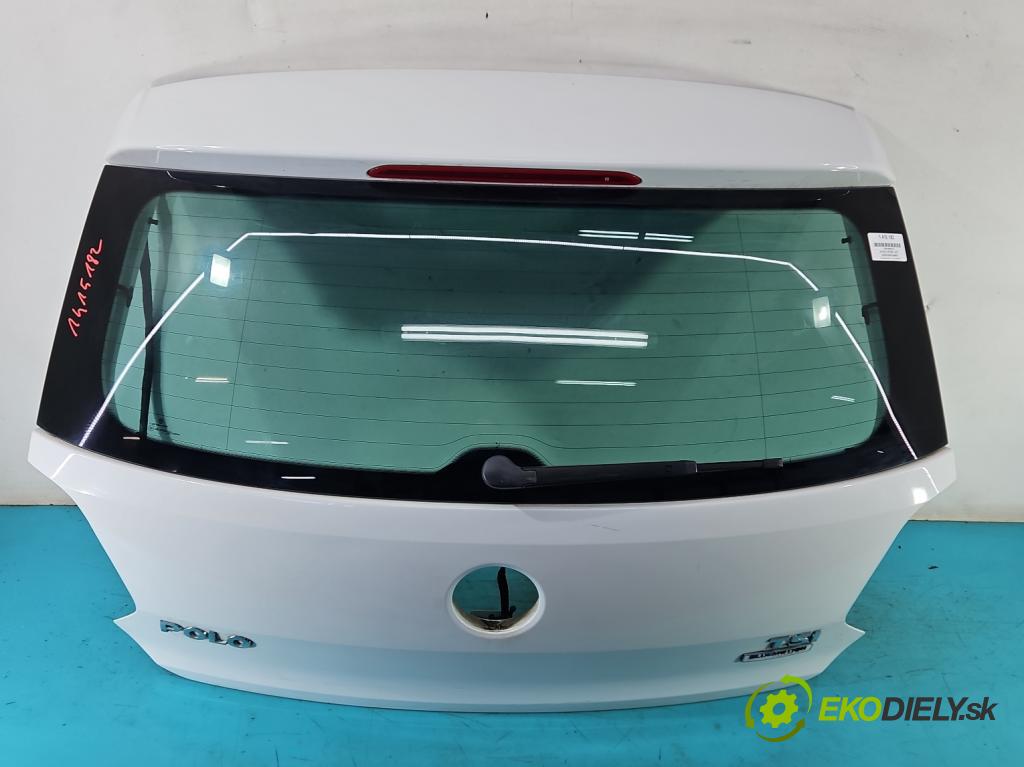 Vw Polo V 6R 2009-2017 1.2 16v 90 hp manual 66 kW 1197 cm3 5- zadní kufrové dveře  (Zadní kapoty)